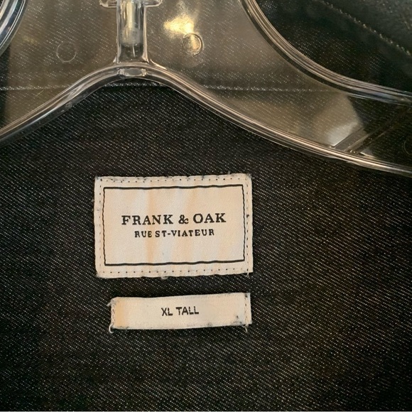 Frank & Oak Black Denim Button Down Shirt - Picture 10 of 10